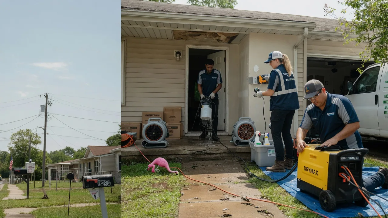 Storm Damage Water Removal in Oologah, OK near me